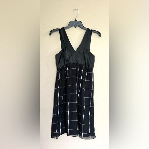 Express Vintage Babydoll Silk and Chiffon Dress - Picture 1 of 10
